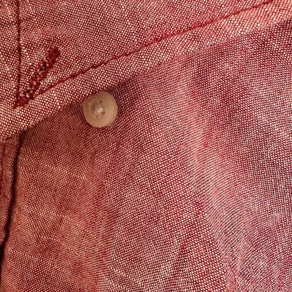 EUC Areopostale Men’s Res  button Down Short Sleeve Casual Shirt - Size L - Picture 3 of 5